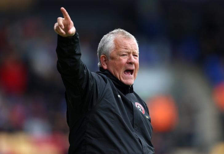 Sheffield United manager Chris Wilder